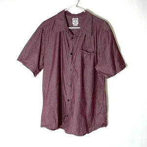 Voyager Short Sleeve Button Up Shirt Size XL